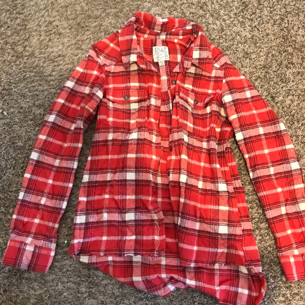 Billabong thick flannel